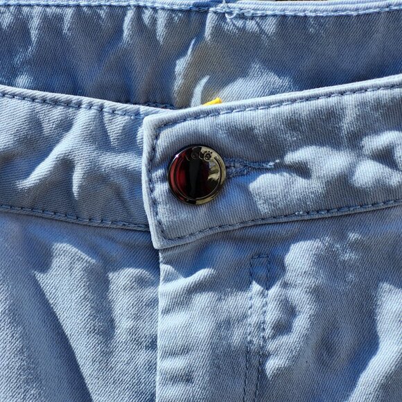 BEAUTIFUL Women's Size 10 Lole BLUE Cotton Stretch Pants - Picture 3 of 9